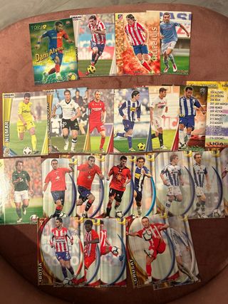 Lote cromos fútbol Liga 2011 y 2012