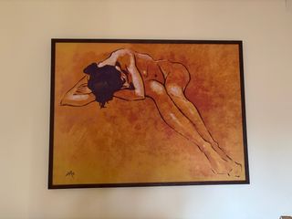 Cuadro diseño figura humana