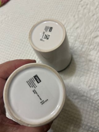 Set baño cerámica jabonera y vaso