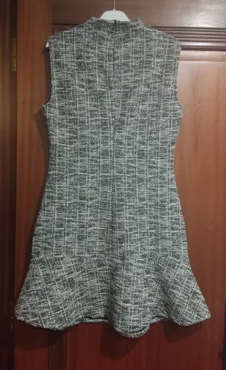 Vestido jaspeado Mango Talla M