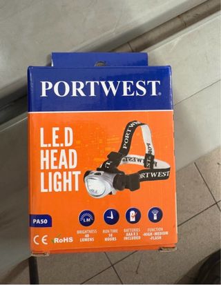 Lampada frontale Portwest LED