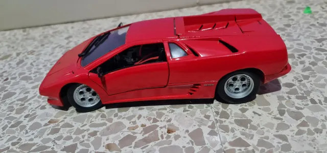 Carro 1:18 Lamborghini Diablo Vermelho