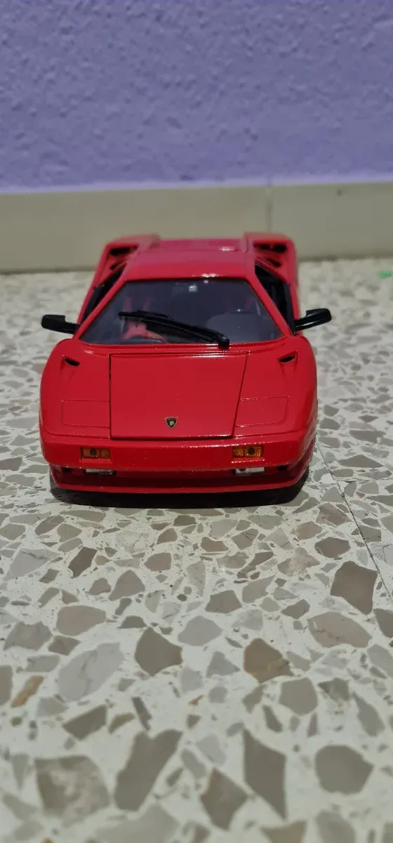 Carro 1:18 Lamborghini Diablo Vermelho
