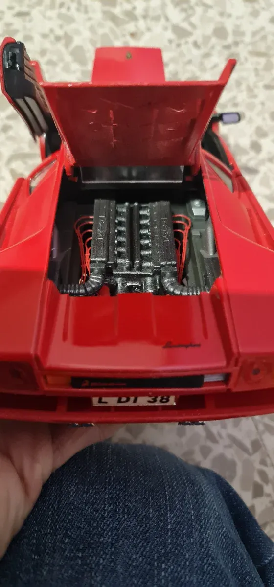 Carro 1:18 Lamborghini Diablo Vermelho