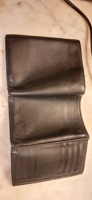 Portafoglio Calvin Klein nero