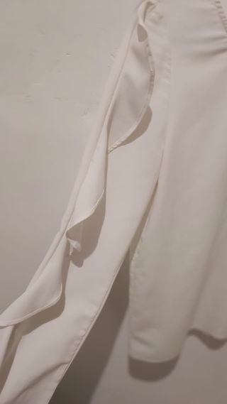 Blusa Maje manga larga volantes talla S