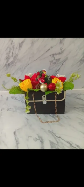 Decorazione Natalizia a Forma di Borsa