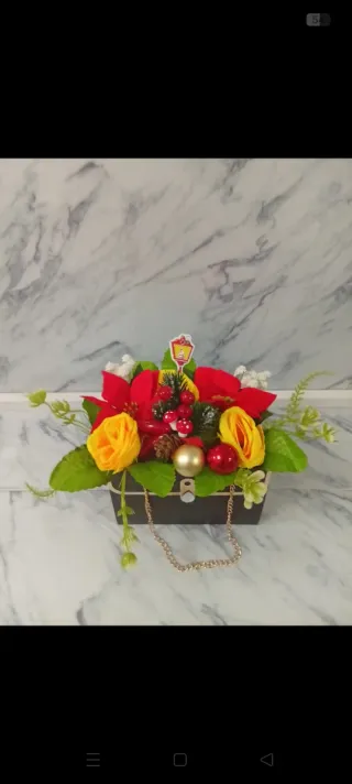 Decorazione Natalizia a Forma di Borsa