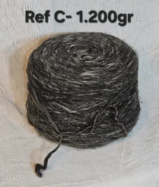 Gran cono ovillo lana ganchillo muchos metros