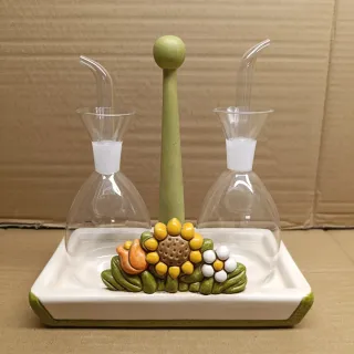 Set Olio e Aceto Thun Ceramica e Vetro