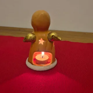 Decorazioni di Natale - Angelo con lanterna