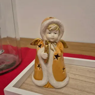 Decorazioni di Natale - Angelo con lanterna