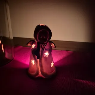 Decorazioni di Natale - Angelo con lanterna