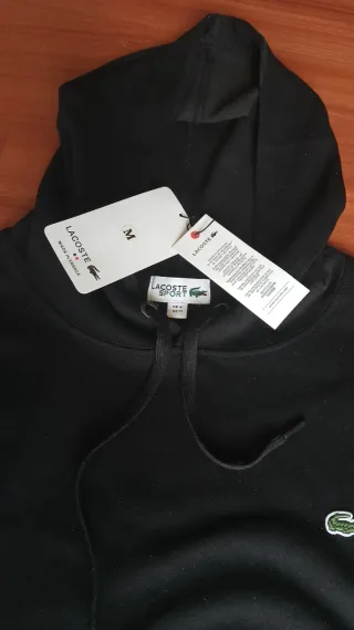 Felpa Lacoste M Nera
