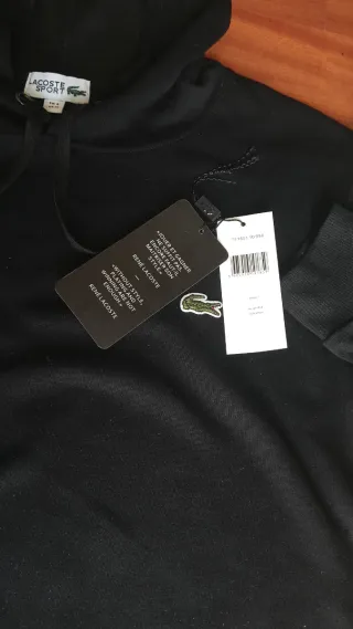 Felpa Lacoste M Nera