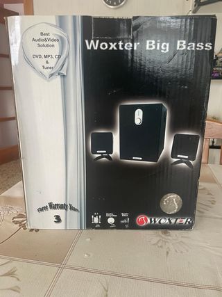 Altavoces Woxter Negros