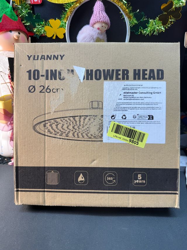 Alcachofa Ducha YUANNY 10 26cm