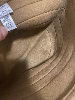 Cappello Oviesse marrone con fiore