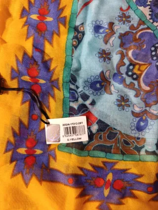 Foulard Gai Mattiolo Nuovo Multicolor