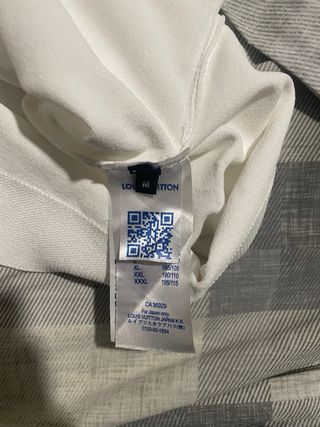 Polo Louis Vuitton Bianco con Logo