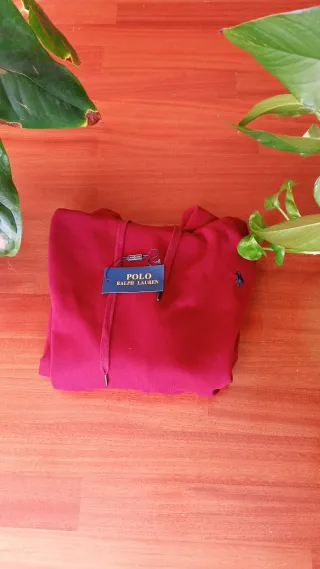 Felpa Polo Ralph Lauren rossa taglia M