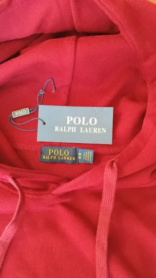 Felpa Polo Ralph Lauren rossa taglia M