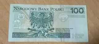 Billete 100 Zlotych Polonia 1994