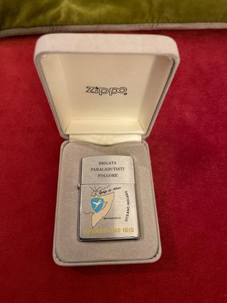 Zippo Brigata Paracadutisti Folgore Ibis