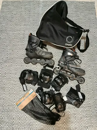 Patines Oxelo Talla 41 + Kit Protección