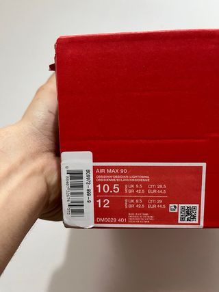 Nike Air Max 90 Blu 44.5 Nuove
