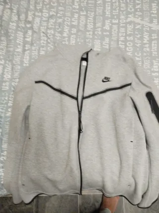 Nike Tech Fleece Sudadera Gris Talla L
