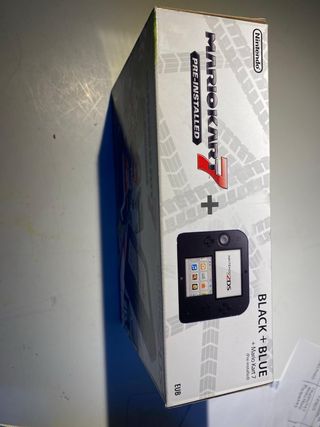 Nintendo 2DS + Mario Kart 7 preinstalado +cargador