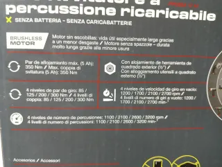 PARKSIDE 12V Atornillador de Impacto