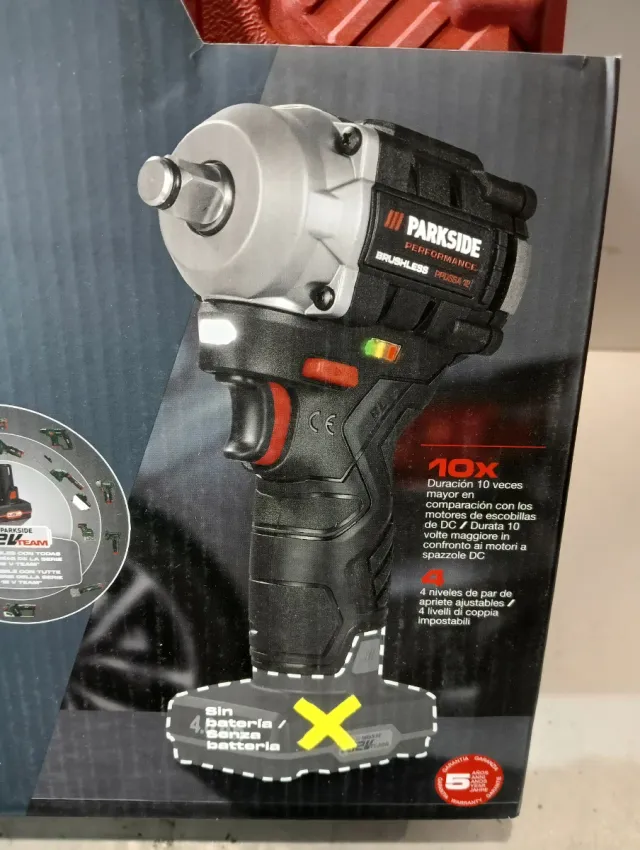 PARKSIDE 12V Atornillador de Impacto