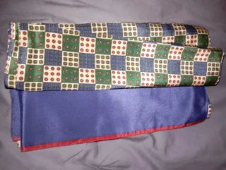 Sciarpa stretta/stola in seta 100%