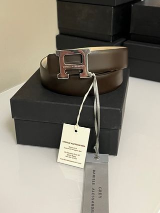 Cintura Daniele Alessandrini vera pelle H