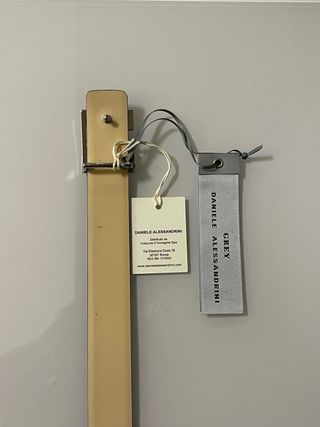 Cintura Daniele Alessandrini vera pelle H