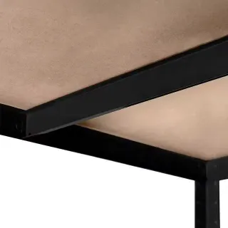 Estanteria Metalica Galvanizada Negra 875 kg NUEVA