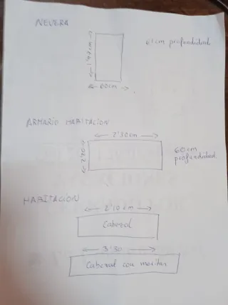 Habitación matrimonio completo con Armario