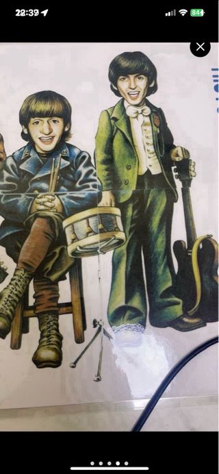 Cartel The Beatles Plastificado