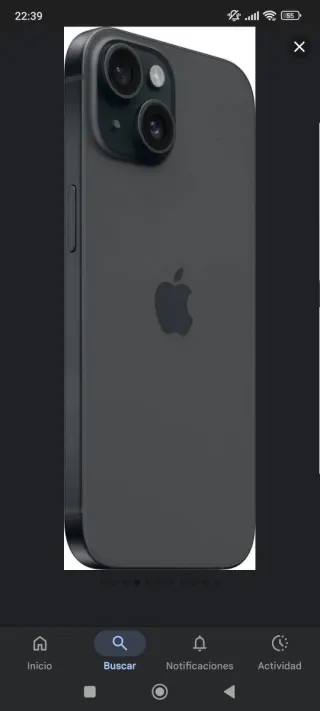 iPhone 15 128GB Nero Sigillato