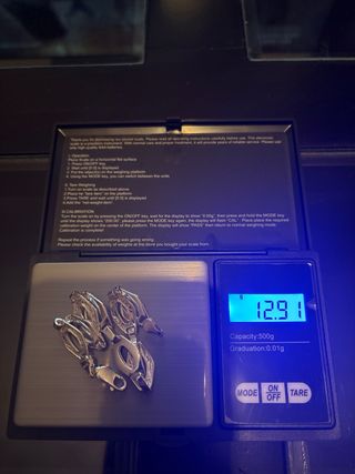 Pulsera de plata con eslabones