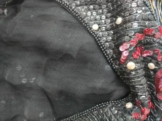 Top Fiesta Lentejuelas Flores