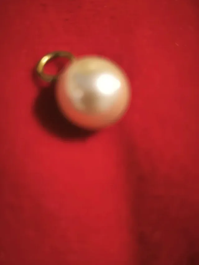 Cadena oro 14/20 585 con perla