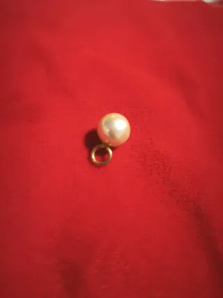 Cadena oro 14/20 585 con perla