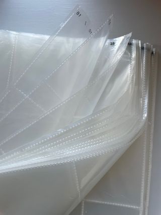 Álbum para cartas/cromos 9 bolsillos