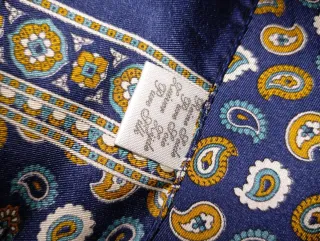 Sciarpa stretta/stola 100% seta