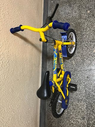 Bicicleta infantil BH Scrambler amarilla