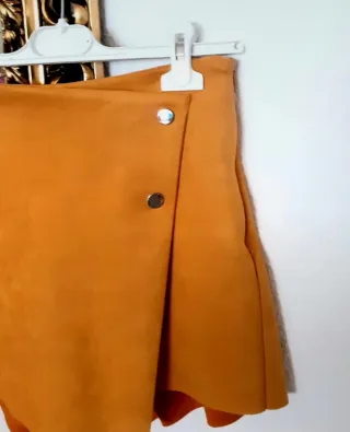 Falda pantalón naranja