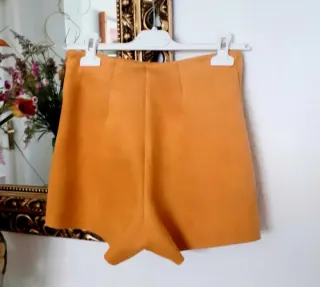 Falda pantalón naranja